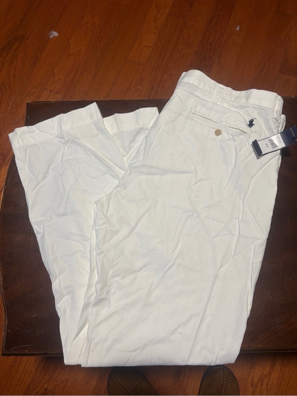 Polo Ralph Lauren White Men's Cotton Chinos